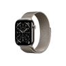 Smartwatch apple watch series 11 gps + cellular 46mm natural titanium milanese loop m - l
