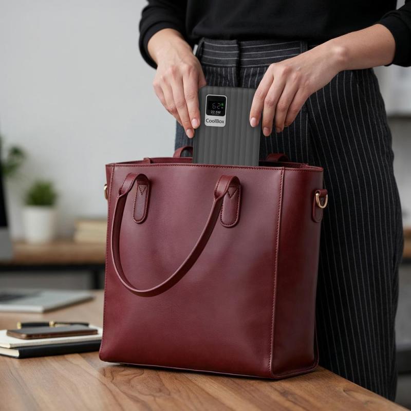 Powerbank dp10 coolbox 10000mah negro