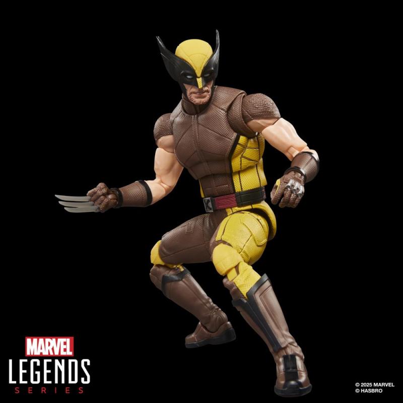 Figura hasbro marvel legends series deadpool & wolverine - wolverine