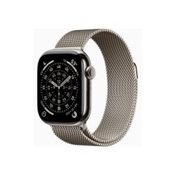 Smartwatch apple watch series 11 gps + cellular 42mm natural titanium case sport loop