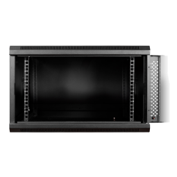 Armario rack mural 19 pulgadas phasak pro 6u 600x450 desmontado (envio flat pack)