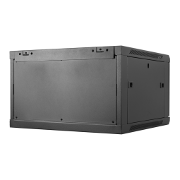 Armario rack mural 19 pulgadas phasak pro 6u 600x450 desmontado (envio flat pack)