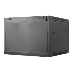 Armario rack mural 19 pulgadas phasak pro 9u 600x450 desmontado (envio flat pack) (incluyen 2 vent bolsa tornilleria)