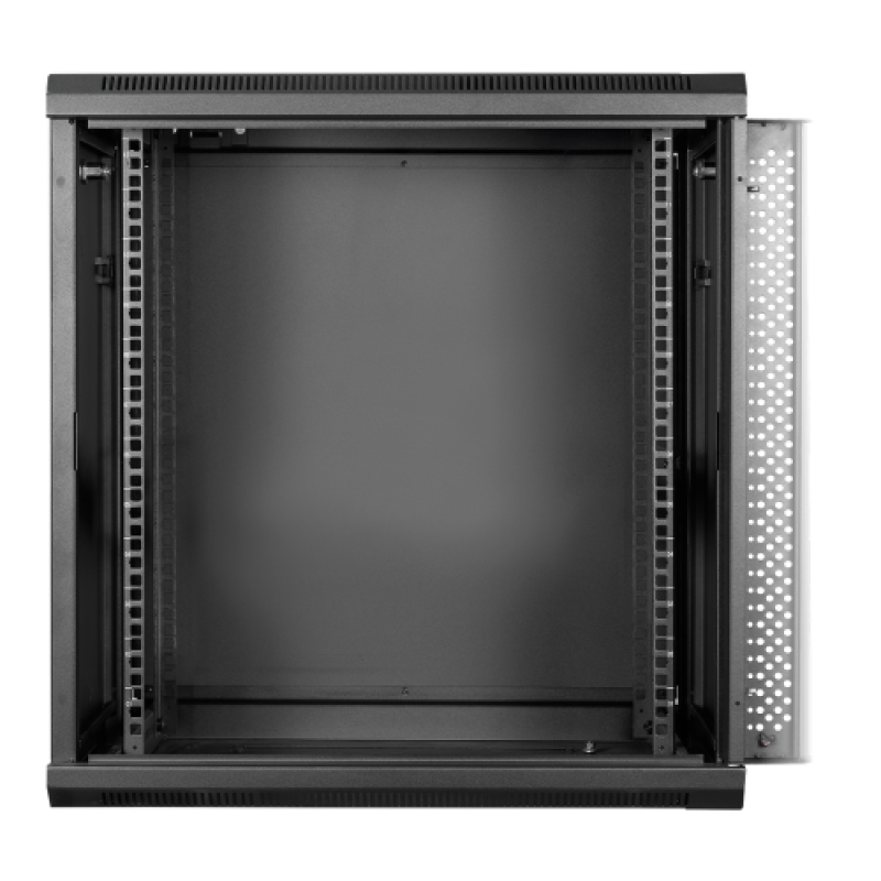Armario rack mural 19 pulgadas phasak pro 12u 600x450 desmontado (envio flat pack) (incluyen 2 vent bolsa tornilleria)