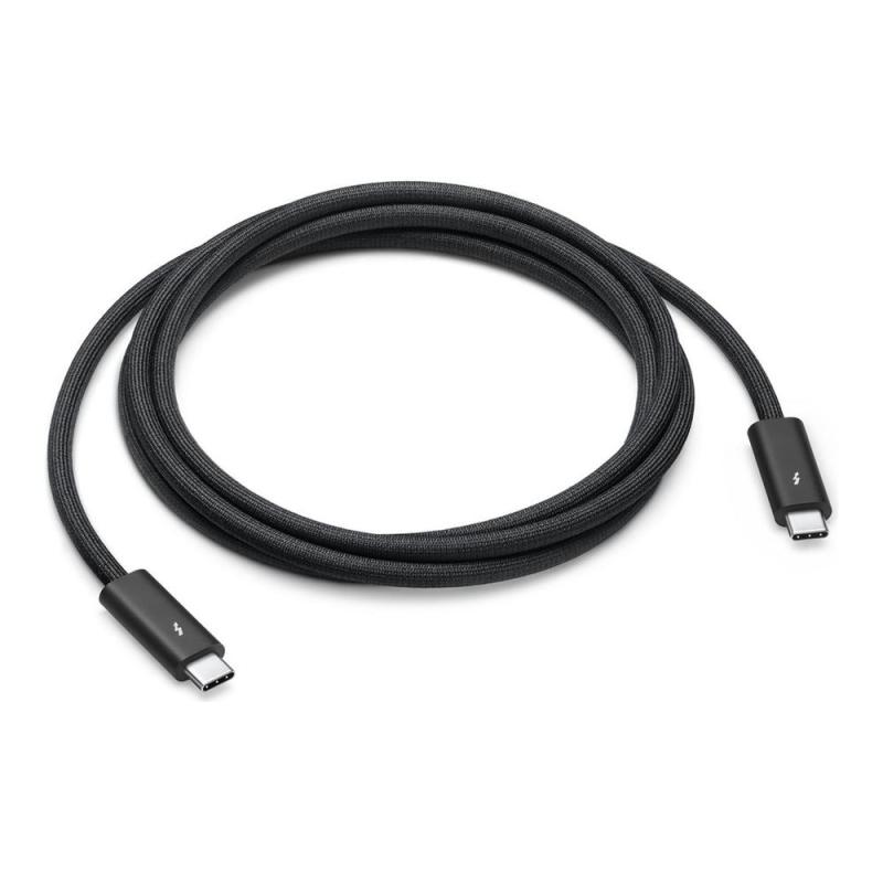 Cable usb tipo c apple 1.8m - macho - macho - negro