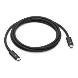 Cable usb tipo c apple 1.8m - macho - macho - negro