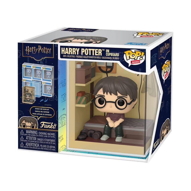 Funko pop harry potter in cupboard