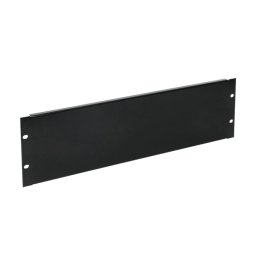 Panel frontal ciego phasak 19 pulgadas 3u negro
