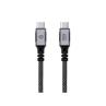 Cable usb - c macho usb - c macho 2m conceptronic usb 3.2 gen 2x2 100w 20v 5a 20gbps 4k60h e - mark