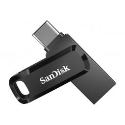 Memoria usb 3.1 usb tpo c sandisk 128gb ultra dual drive go - Imagen 1