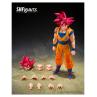 Figura tamashii nations dragon ball super s.h.figuarts super saiyan god son goku god aura