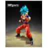 Figura tamashii nations dragon ball super s.h.figuarts super saiyan god super saiyan son goku blue power transcending limits