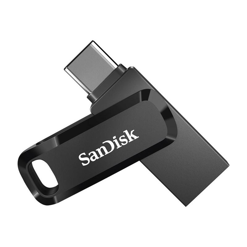 Memoria usb 3.1 usb tpo c sandisk 64gb ultra dual drive go - Imagen 1