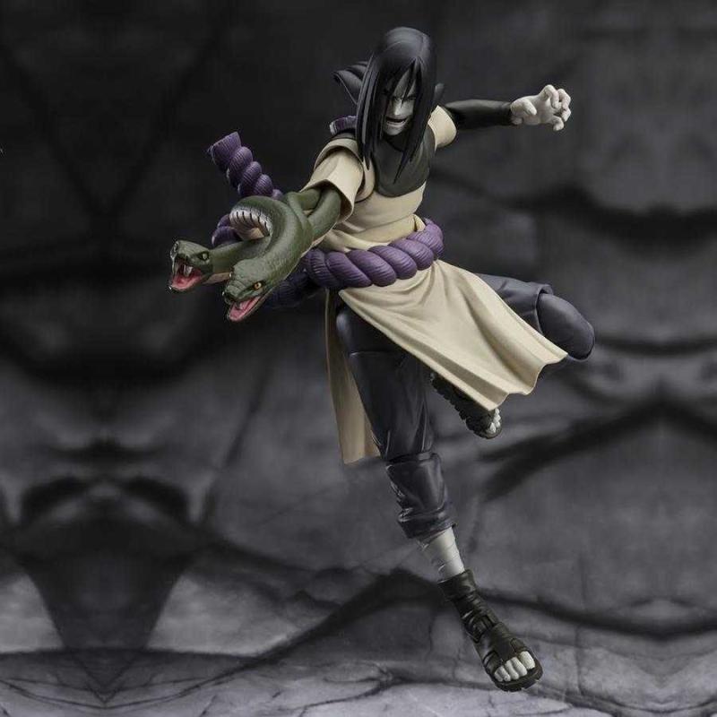 Figura tamashii nations naruto shippuden s.h.figuarts orochimaru - seeker of immortality - reissue