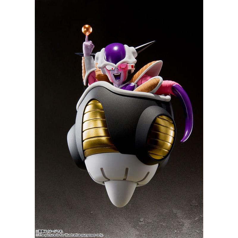 Figura tamashii nations dragon ball z s.h.figuarts frieza first form&frieza pod reissue