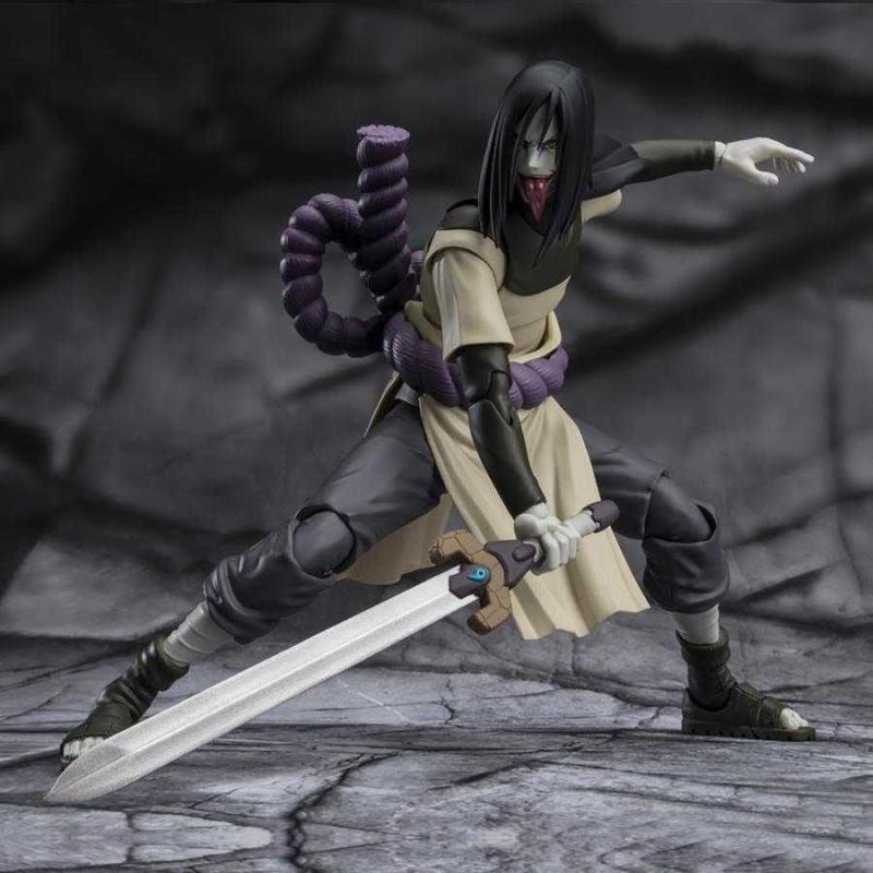 Figura tamashii nations naruto shippuden s.h.figuarts orochimaru - seeker of immortality - reissue