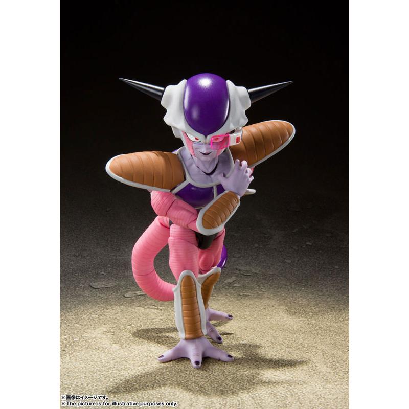 Figura tamashii nations dragon ball z s.h.figuarts frieza first form&frieza pod reissue