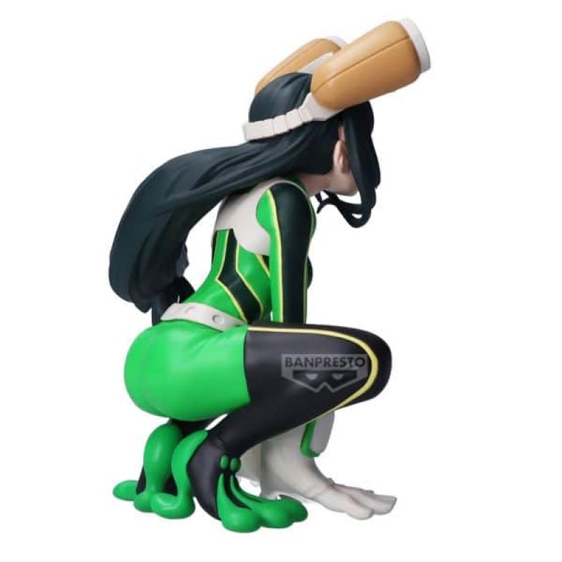 Figura banpresto my hero academia glitter & glamours tsuyu asui 14cm