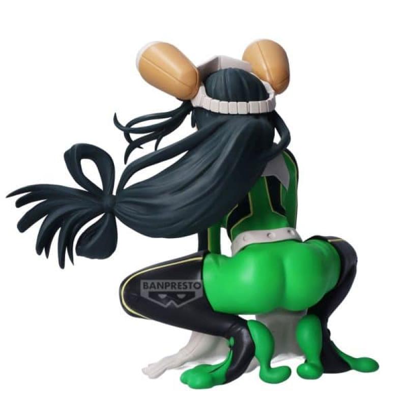 Figura banpresto my hero academia glitter & glamours tsuyu asui 14cm