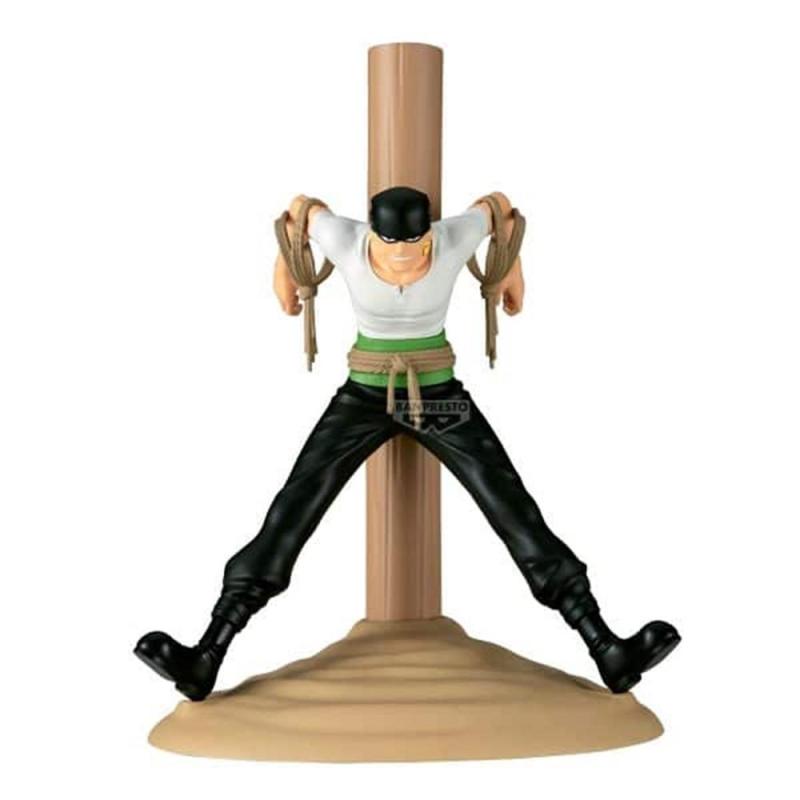 Figura banpresto one piece fl pirate hunter zoro 17cm