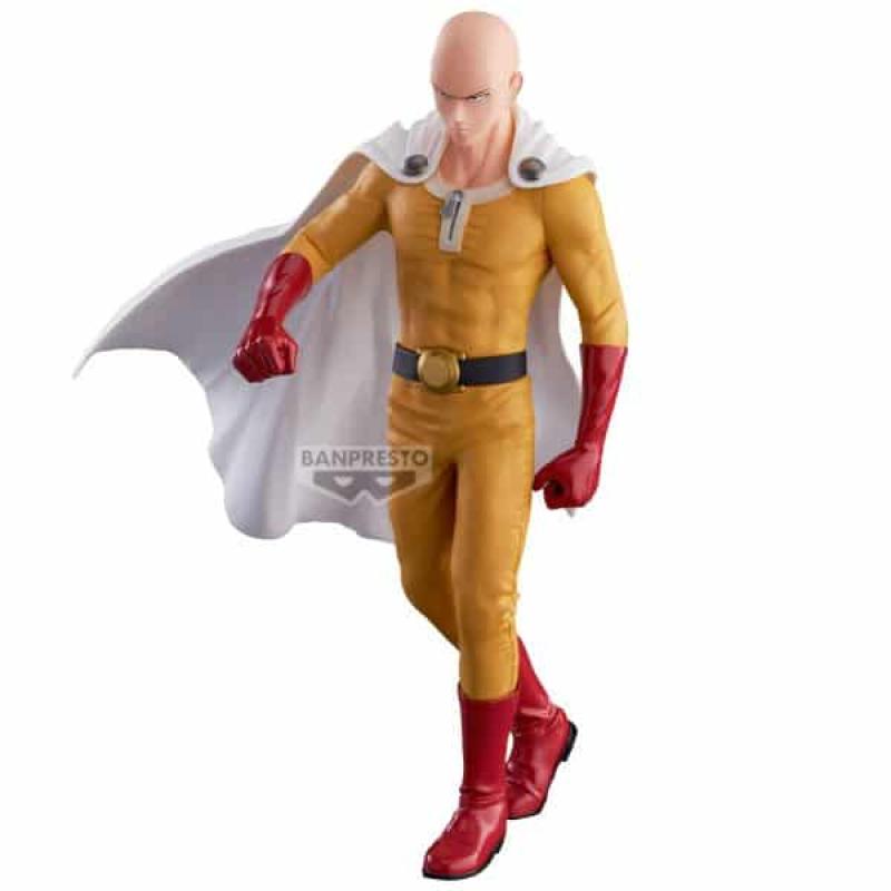 Figura banpresto one punch man grandista saitama 27cm