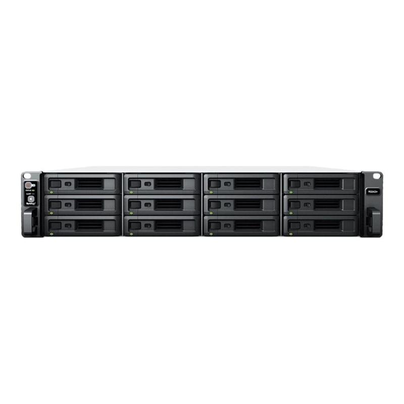Servidor nas synology rs2423+ 8gb 12 bahias 2u rack gigabit ethernet