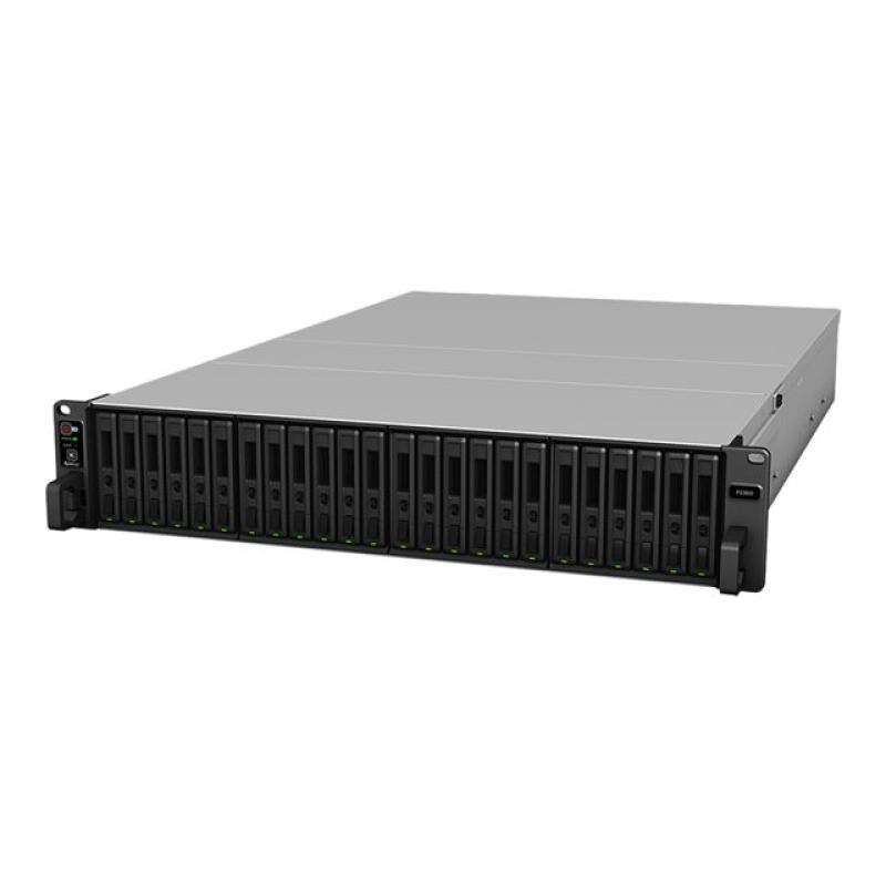 Servidor nas synology flashstation fs3600 16gb 24 bahias 2u rack gigabit ethernet