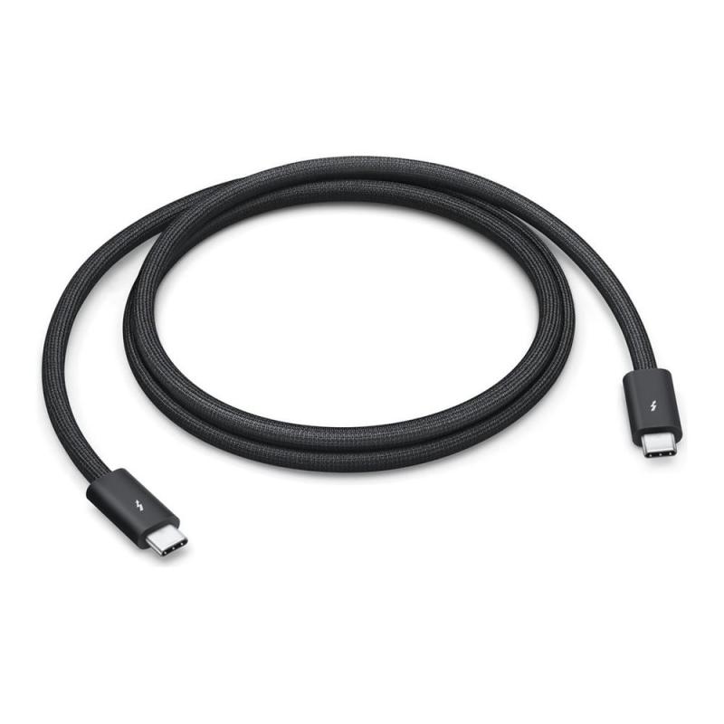 Cable usb tipo c apple 1m - macho - macho - negro