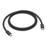 Cable usb tipo c apple 1m - macho - macho - negro