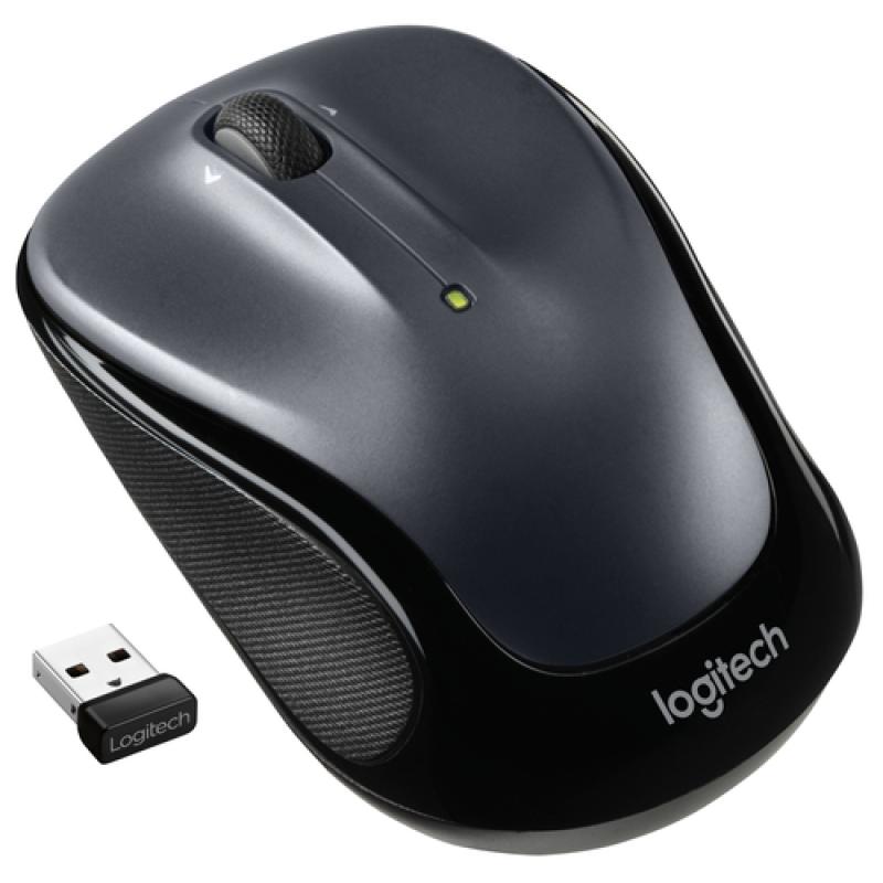 Raton inalambrico logitech m325s plata oscuro
