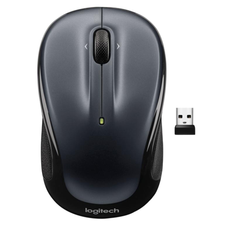 Raton inalambrico logitech m325s plata oscuro
