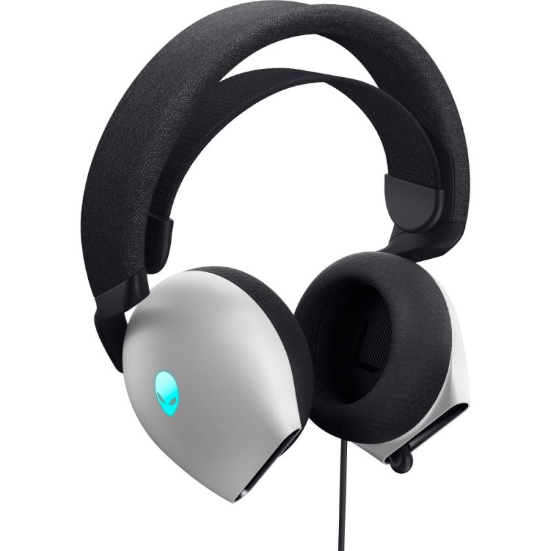 Auriculares gaming dell alienware aw520h luz lunar