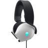 Auriculares gaming dell alienware aw520h luz lunar