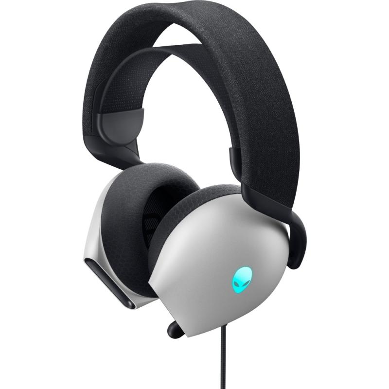 Auriculares gaming dell alienware aw520h luz lunar