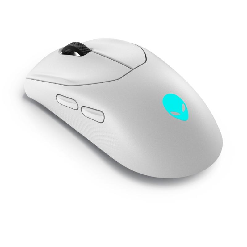 Raton inalambrico gaming dell alienware tri - mode aw720m luz lunar