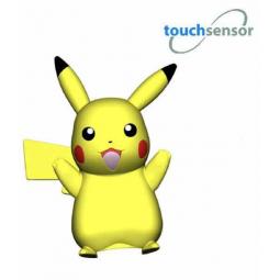 Lampara led teknofun madcow entertainment pokemon pikachu happy 25 cm touch sensor - Imagen 1