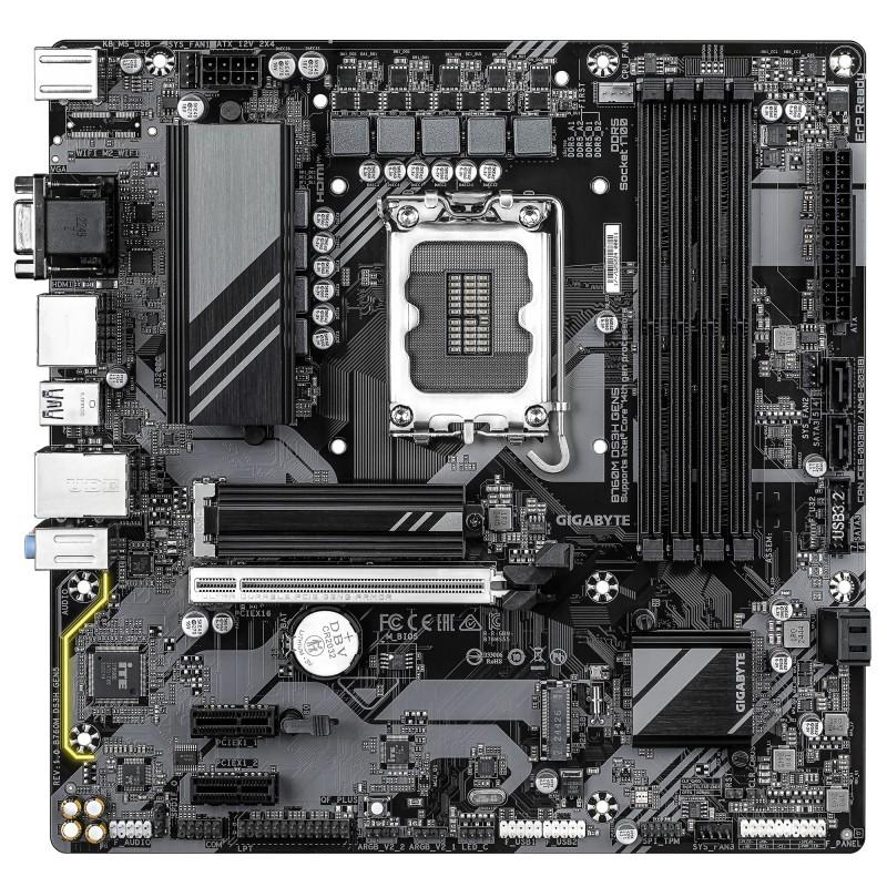 Placa base gigabyte b760 ds3h gen5 1700 atx 4x ddr5