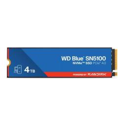Disco duro interno ssd wd western digital blue sn5100 wds400t5b0e 4tb m.2 2280 pci express 4.0