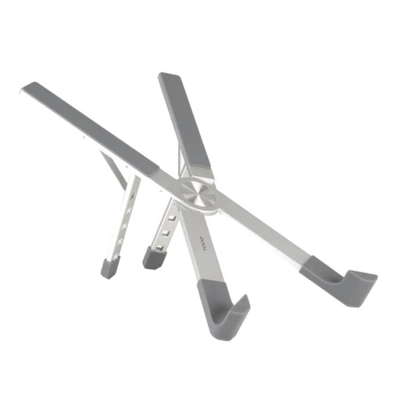 Soporte - base elevador tooq para portatil 17 pulgadas plata
