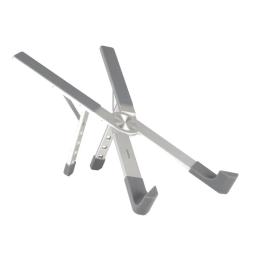 Soporte - base elevador tooq para portatil 17 pulgadas plata