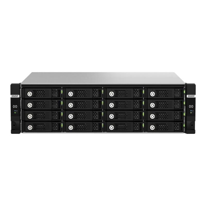 Servidor nas qnap tl - r1620sdc 16 bahias 3u rack