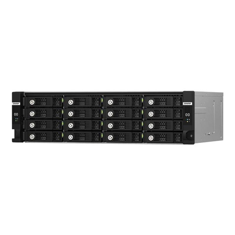 Servidor nas qnap tl - r1620sdc 16 bahias 3u rack