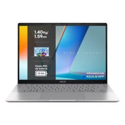Portatil asus vivobook s 14 s3407ca - ly125 u7 - 255h - 16gb - ssd 512gb - 14 pulgadas fhd+ - freedos