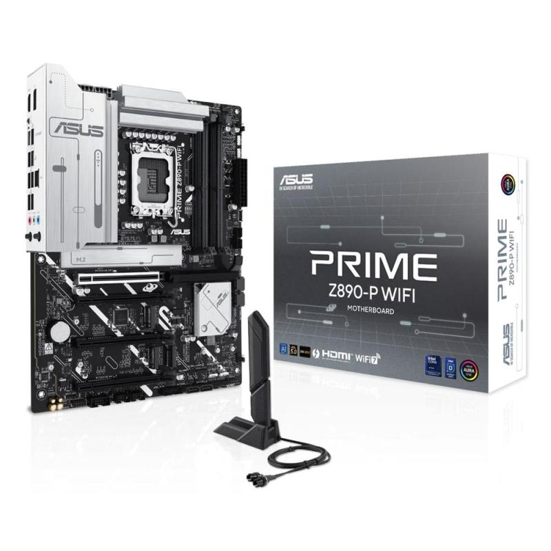 Placa base asus prime z890 - p wifi lga 1851 - 4x ddr5 - 4x sata3