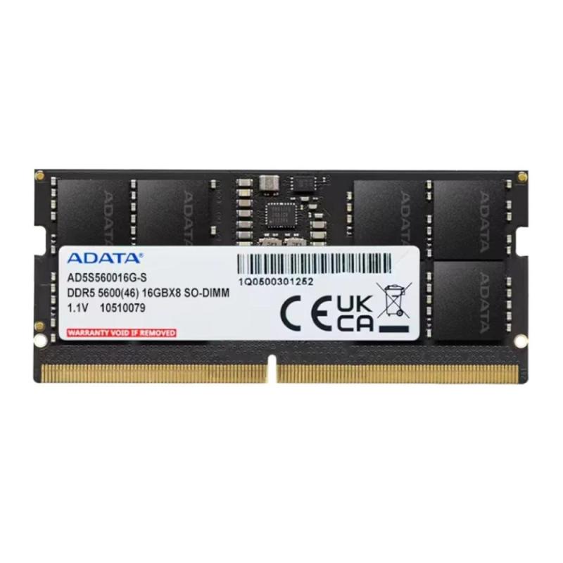 Memoria ram ddr5 16gb adata sodimm 5600 mhz