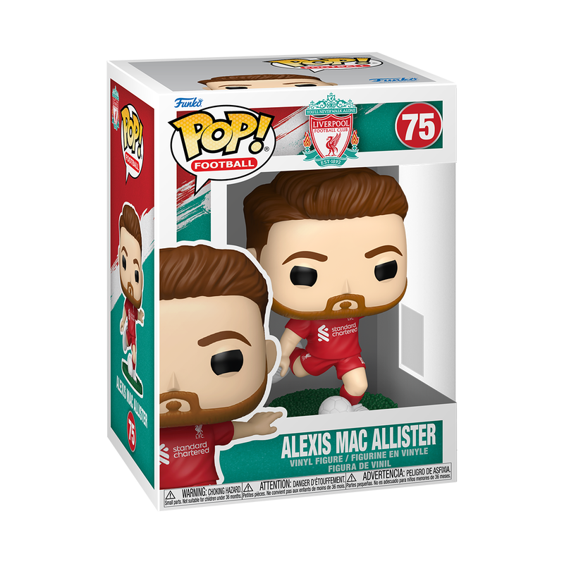 Funko pop football: liverpool - alexis mac allister