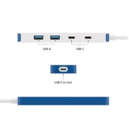 Hub targus usb tipo c 4 en 1