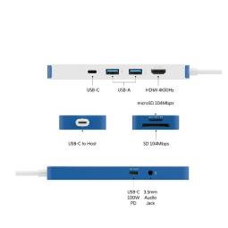 Hub targus usb tipo c 8 en 1