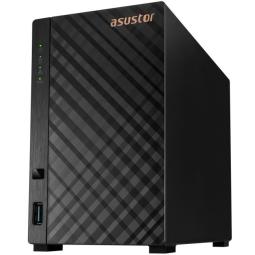 Servidor nas asustor drivestor 2 gen2 as1202t 2 bahias 1gb gigabit ethernet