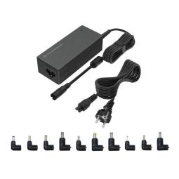 Cargador universal de portatil conceptronic ozul08b10 90w automatico 15v a 20v 10tips 6.0a